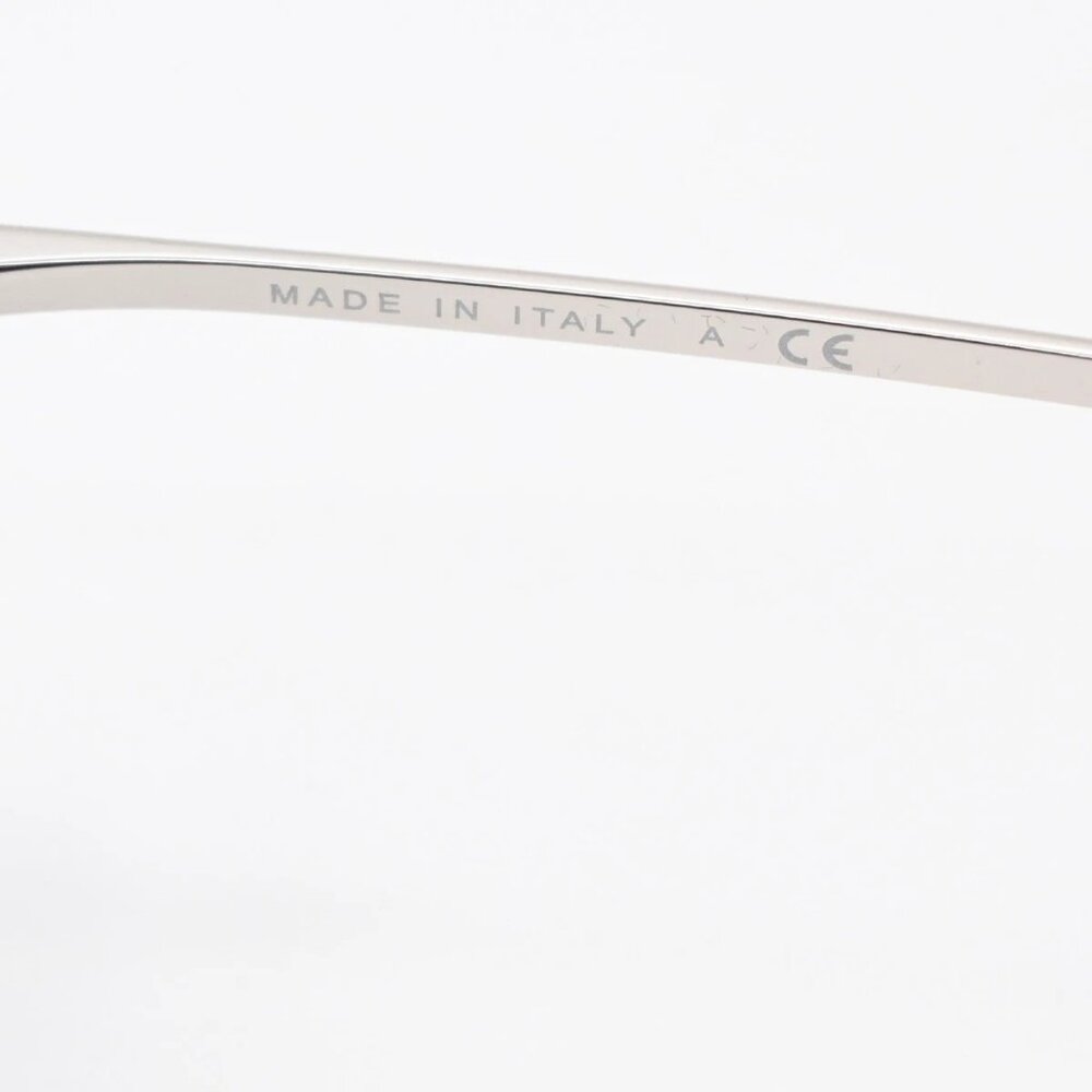 CHANEL CC Logo Sunglasses Eye Wear Mirror Lenz Plastic Metal Silver 4206 36RL592 - Picture 9 of 14
